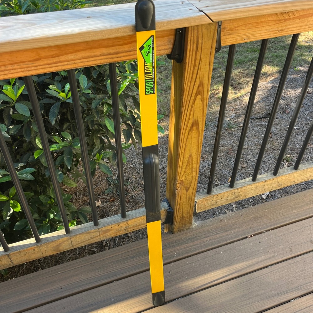 Bodyblade Sportblade Vibration Exercise Bar Yellow Core Strength Training 40in